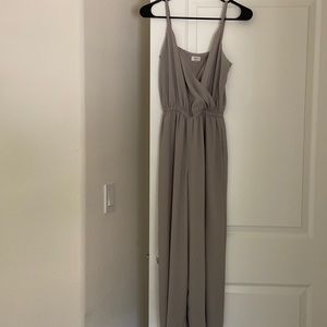 V neck jumpsuit
